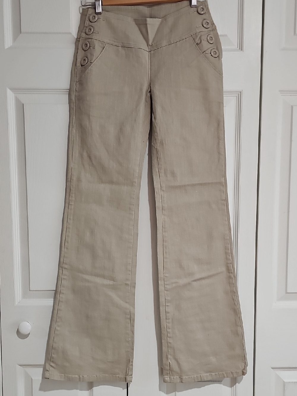 🤍✨ BeBop Wide Leg Sailor Button Pants Size 3 ✨🤍